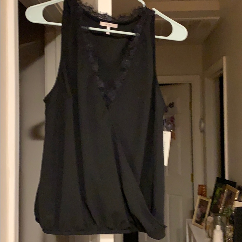 Brand new black dress tank top